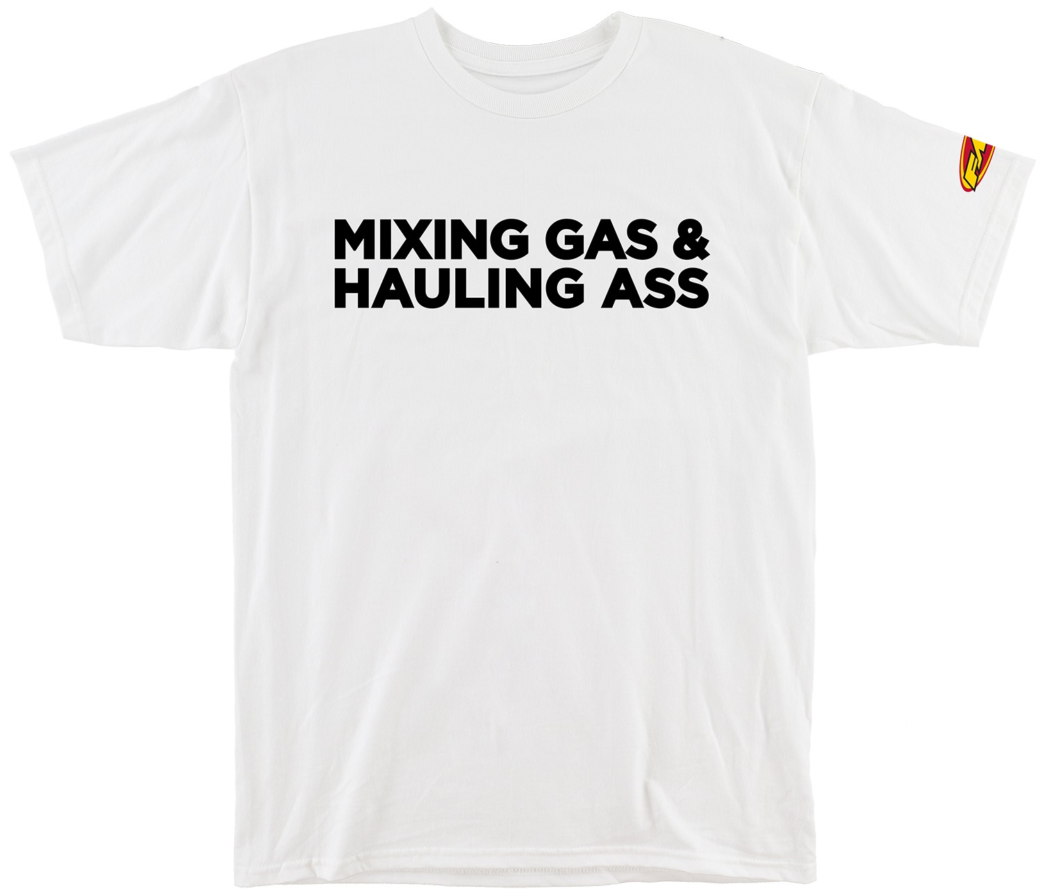 Off White Streetwear Brand - White GASS FMF Racing Off Road