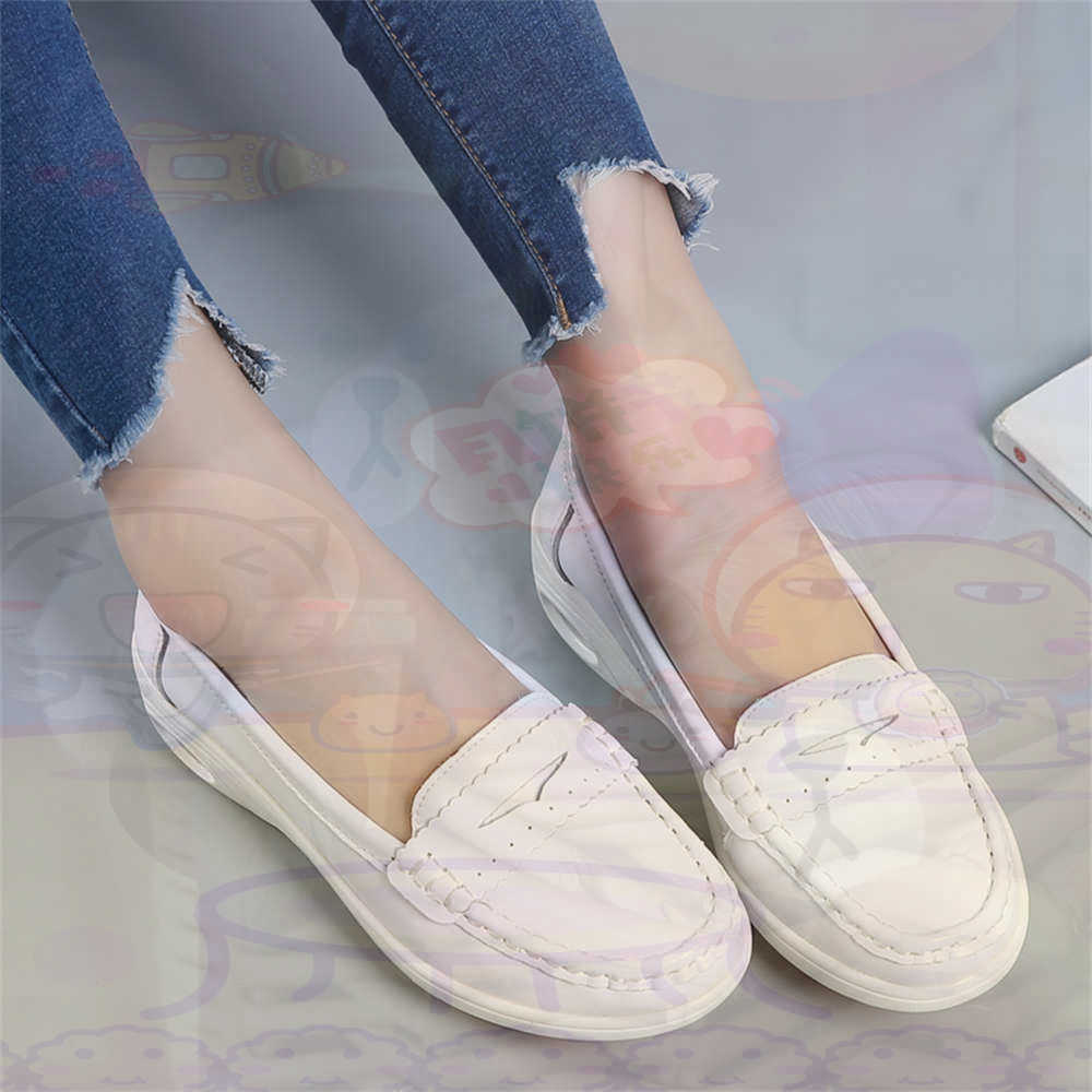Streetwear Brand Canada - Soft Slip-on Womens Large Size Shoes