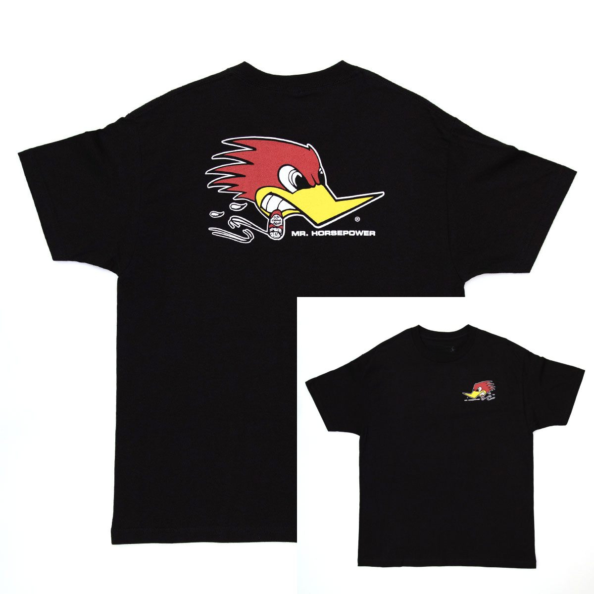 Streetwear Brand Clothing - Red Woodpecker Logo Classic Racing Car
