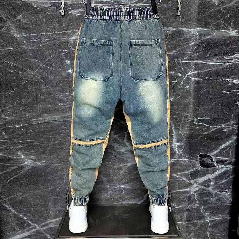 2024 New Harem Pants Spliced C - đánh giá và giá Streetwear Brand Clothing