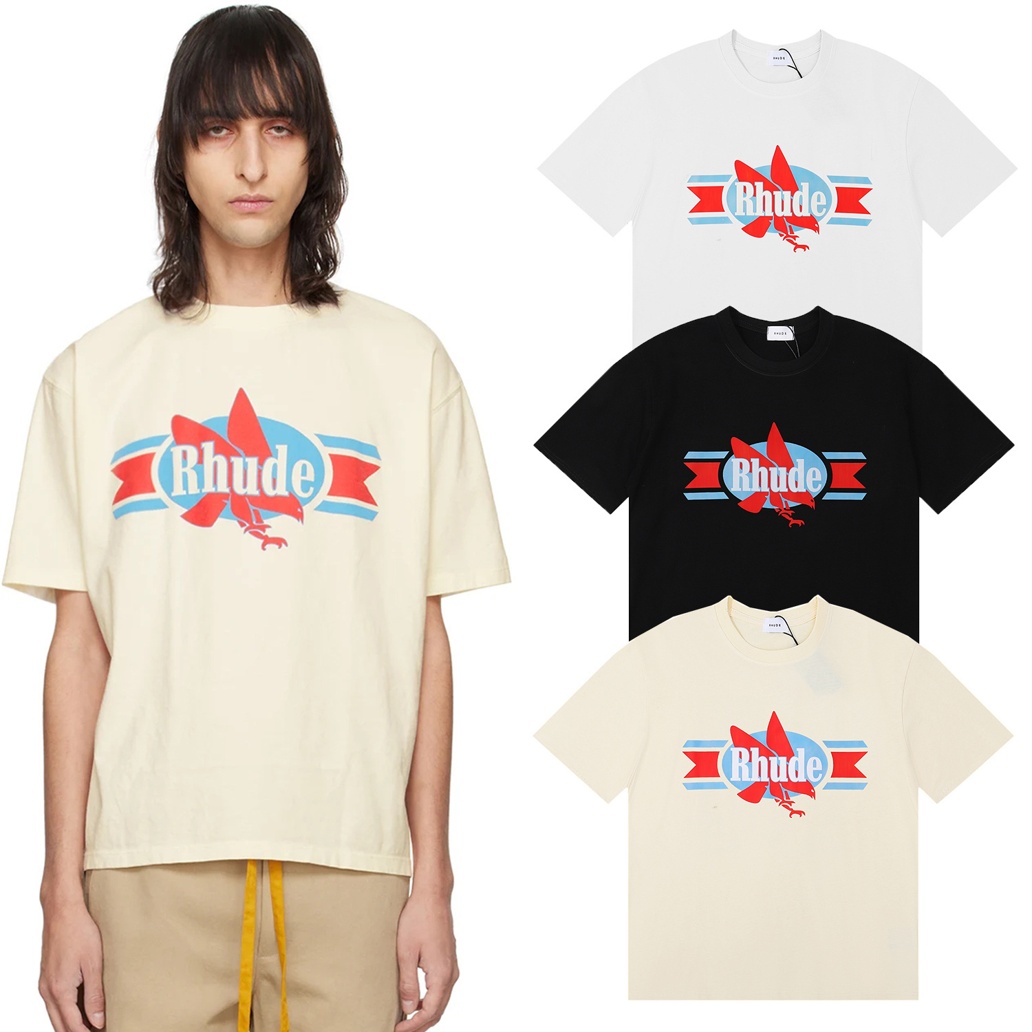Loose Fit Cotton round Neck T- - đánh giá và giá Streetwear Brand Popular