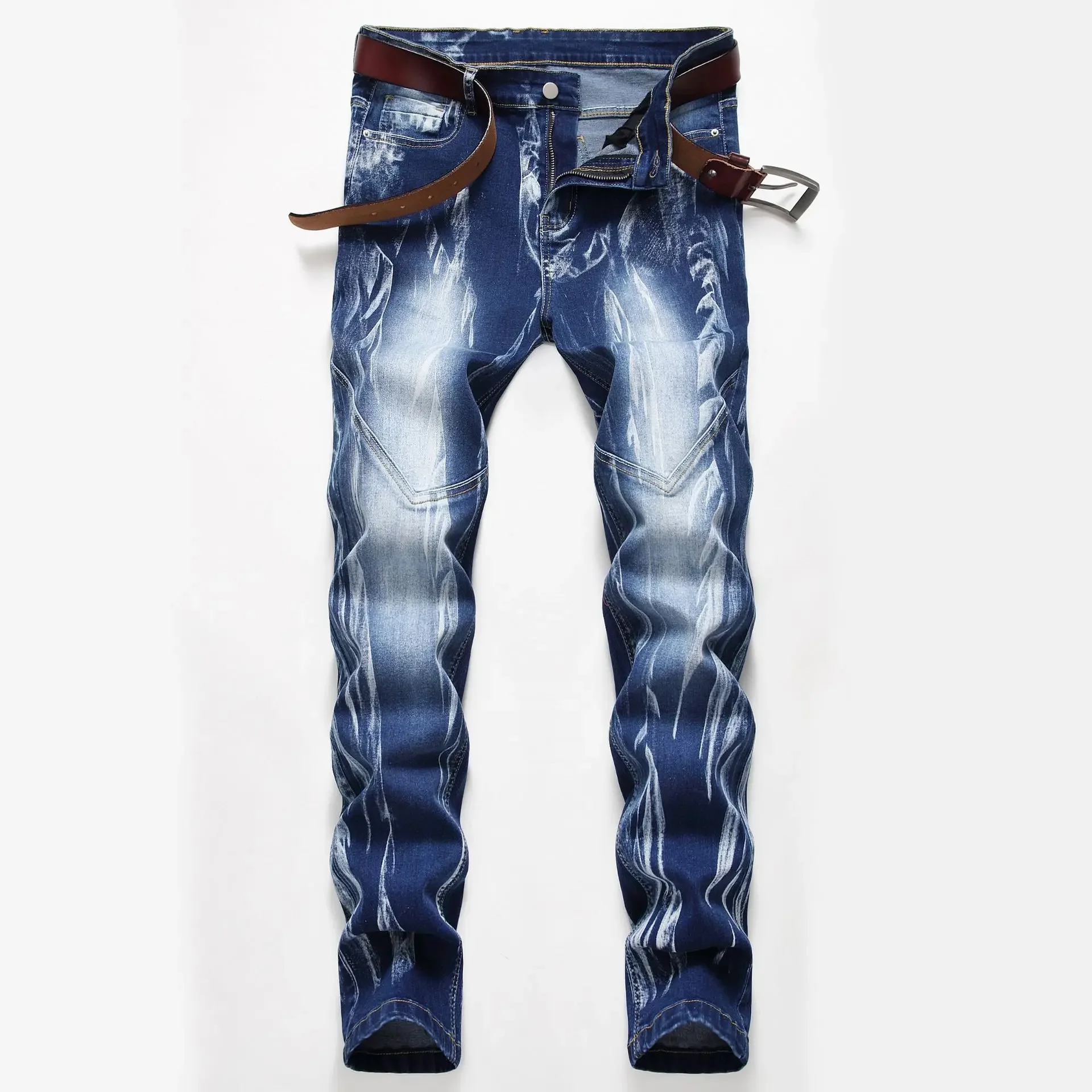 Fashion Print Men's Elasticity - đánh giá và giá Streetwear Brand Popular