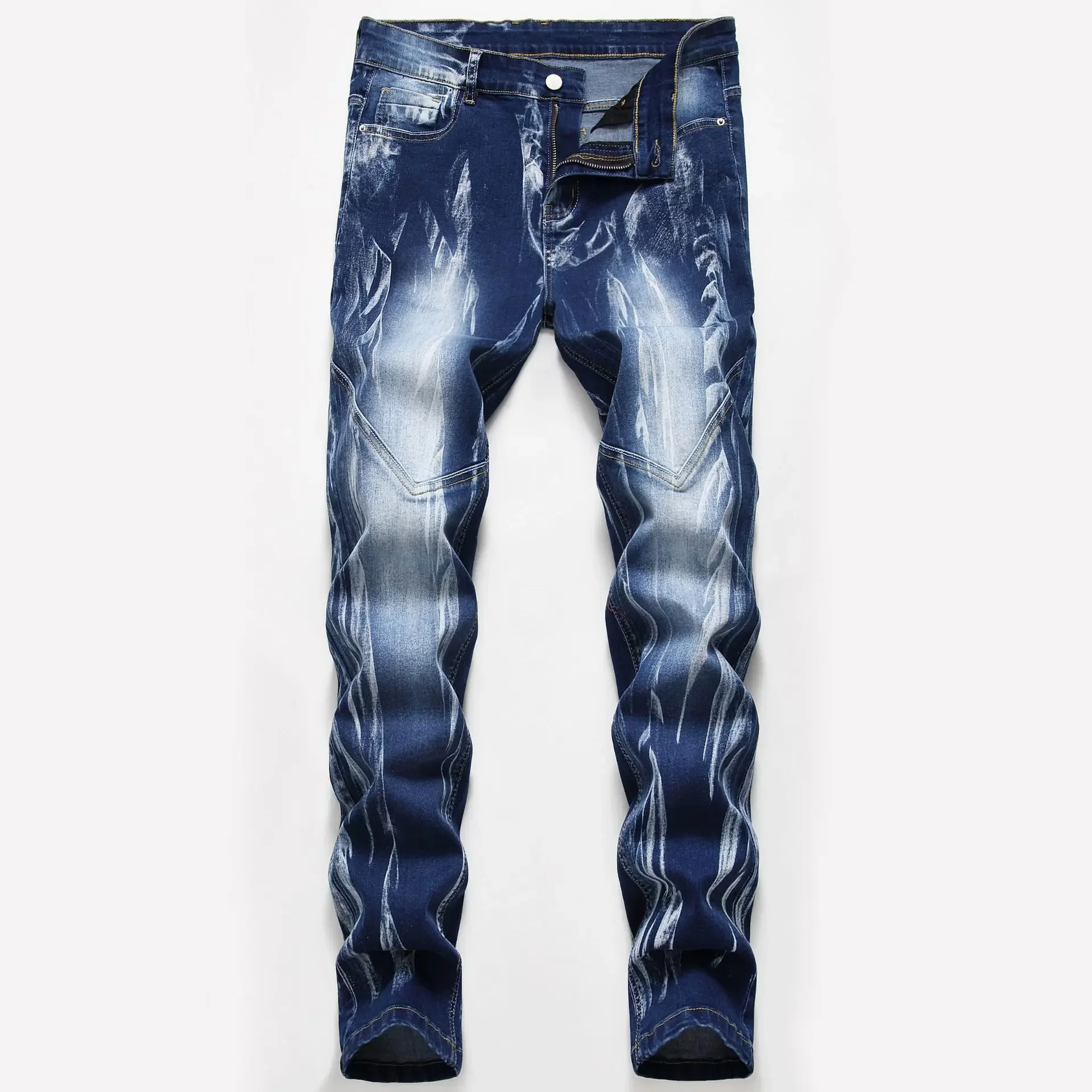 Fashion Print Men's Elasticity - đánh giá và giá Streetwear Brand Popular