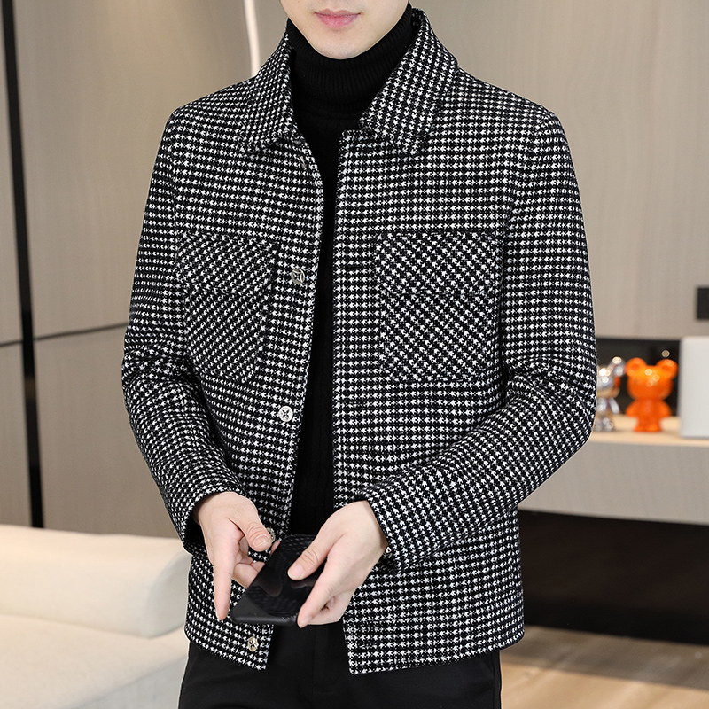 Brand Winter Plaid Woolen Jack - đánh giá và giá Streetwear Brand Clothing