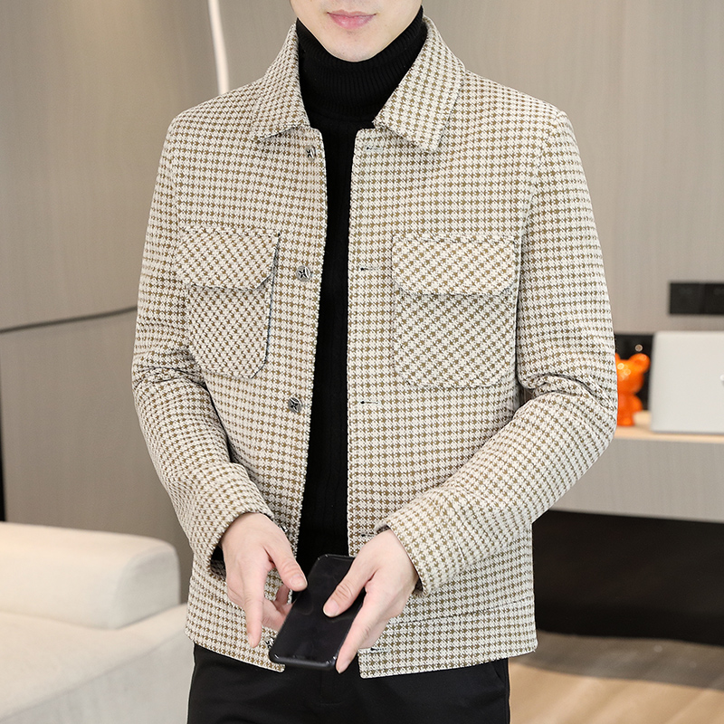 Brand Winter Plaid Woolen Jack - đánh giá và giá Streetwear Brand Clothing