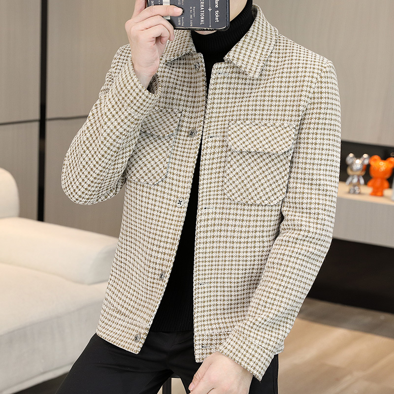 Brand Winter Plaid Woolen Jack - đánh giá và giá Streetwear Brand Clothing